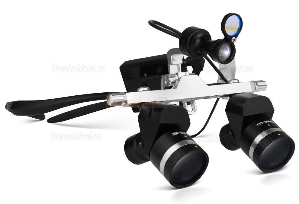 WJ YWJ-MG11U 3.0X-5.0X Ergonomic Dental Surgical Ergo Loupe with Headlight
